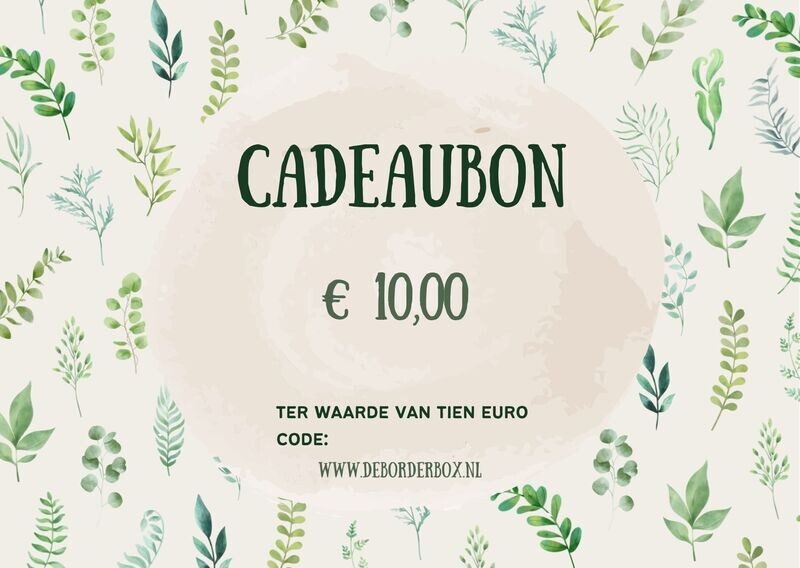 Cadeaubon € 10,-
