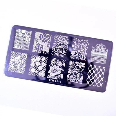 Stamping plate