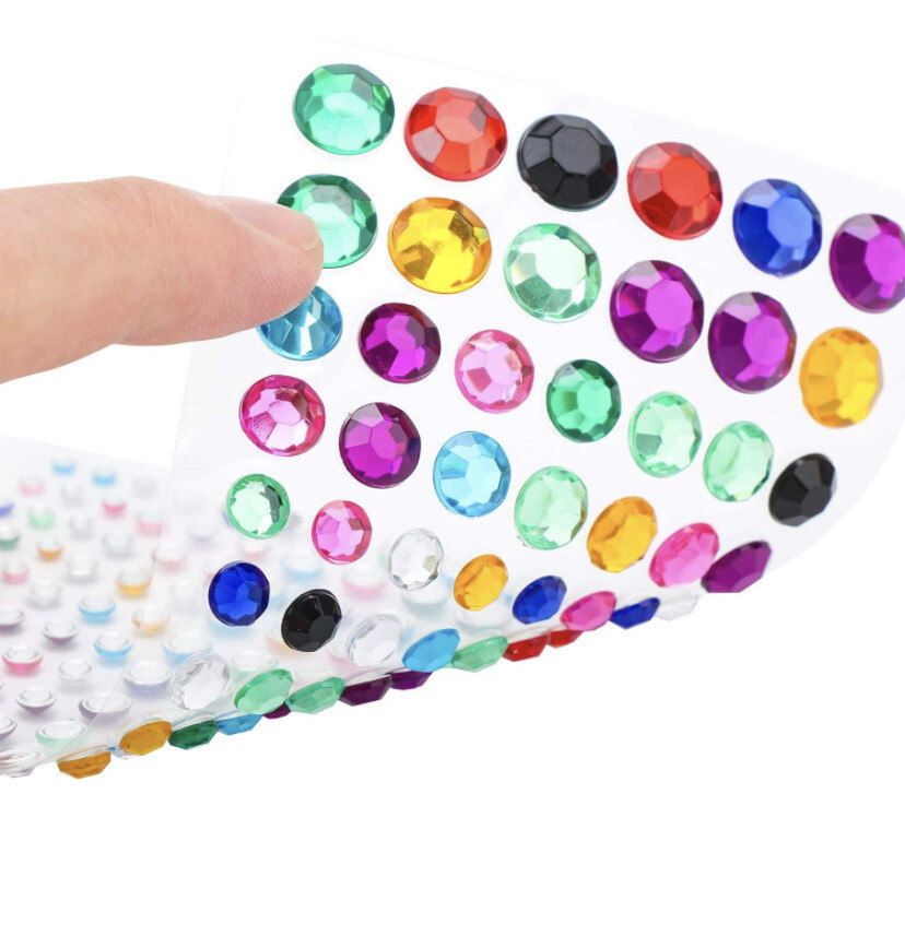 Adhesive Rhinestone Stickers