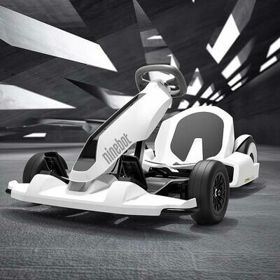 Ninebot Gokart Bundle (Complete, Includes Ninebot S), White Ninebot S