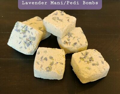 Mani/Pedi Bath Bombs - Essential Oil