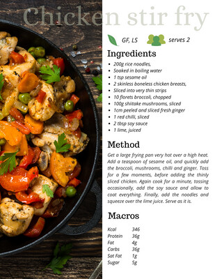 High Protein Recipe Book