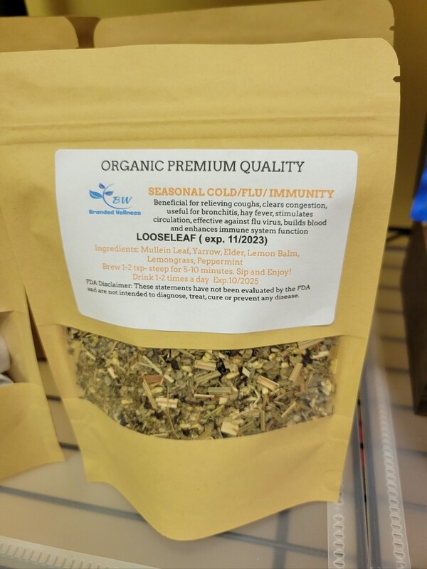Seasonal Cold/Flu/Immunity Sample Wellness Kit