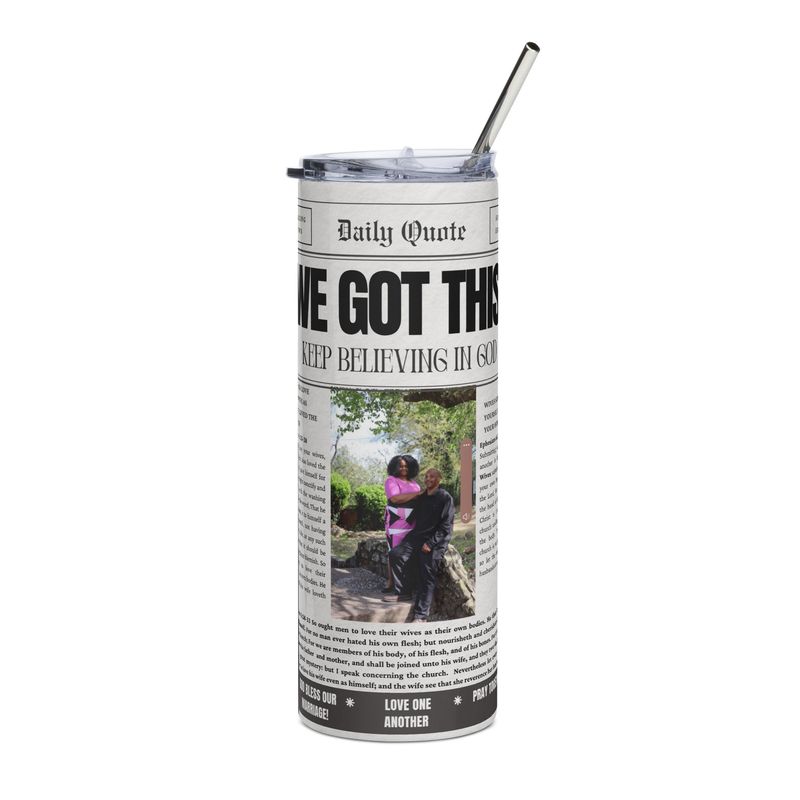 Stainless steel tumbler