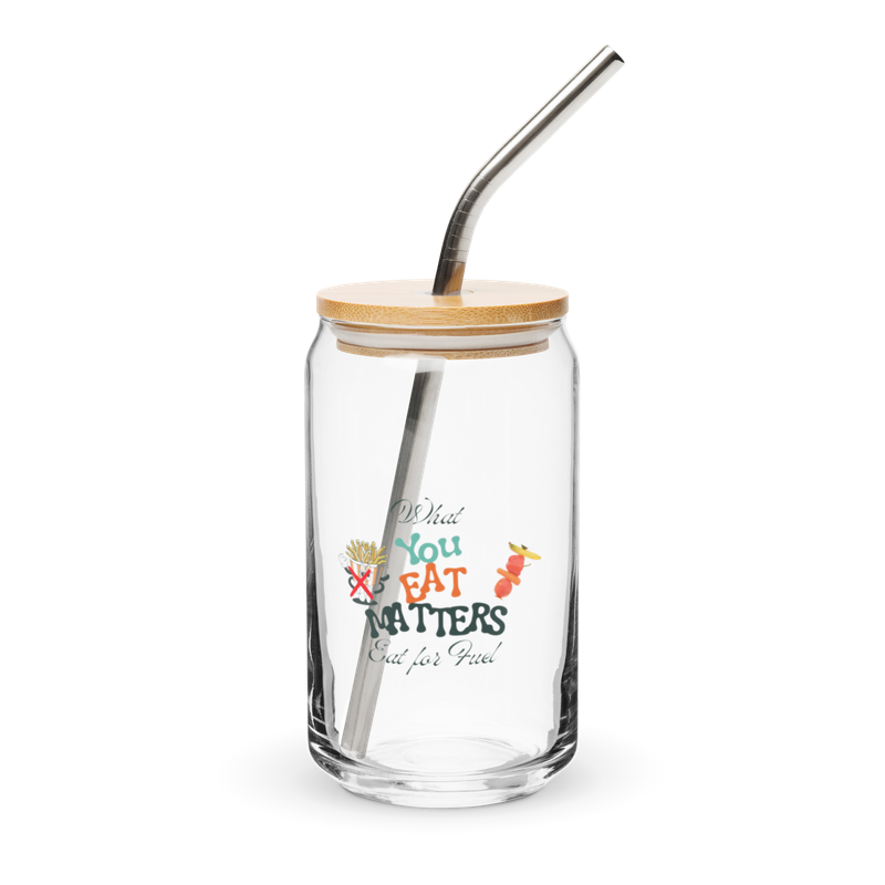 Can Shaped Glass: What you eat matters