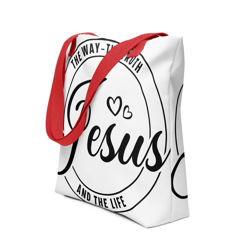 "Jesus Is The Way" Tote bag
