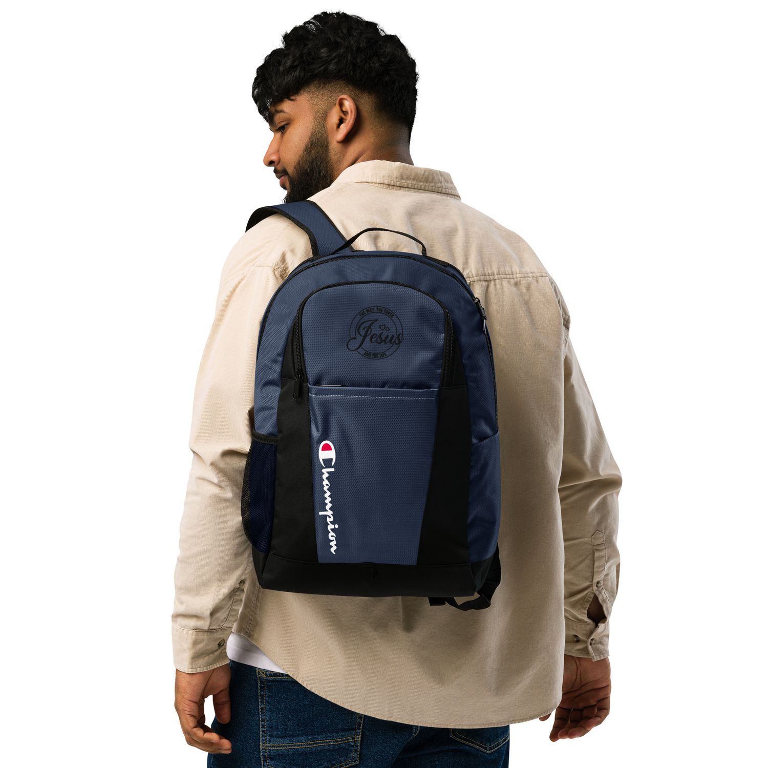 " Jesus Is the Way" Champion backpack