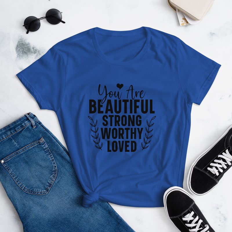 "You are Loved"Women's short sleeve t-shirt