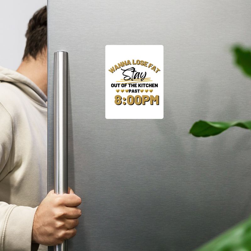 Stay out of Kitchen past  8pm Magnet