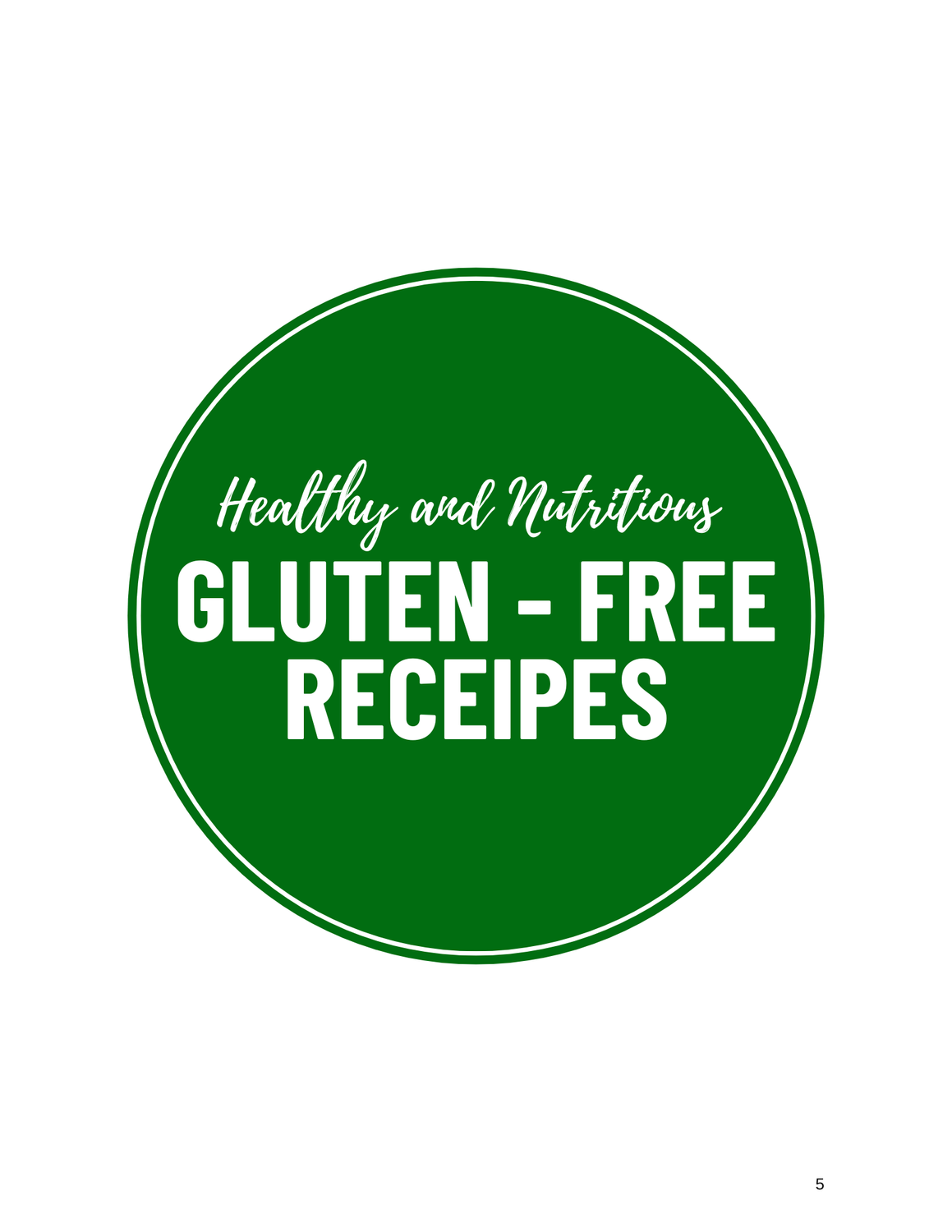 40 Gluten Free Meals