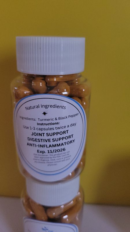 Turmeric and Black Pepper