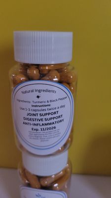 Turmeric and Black Pepper