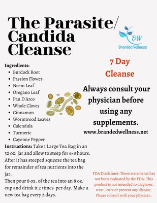 Parasite/ Candida Cleanse Parasite/ Candida Cleanse