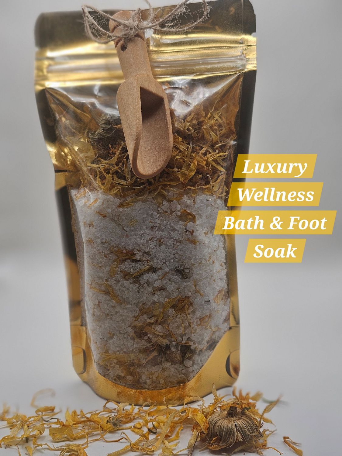 Luxury Bath Soak (Calendula and Dead Sea Salt)