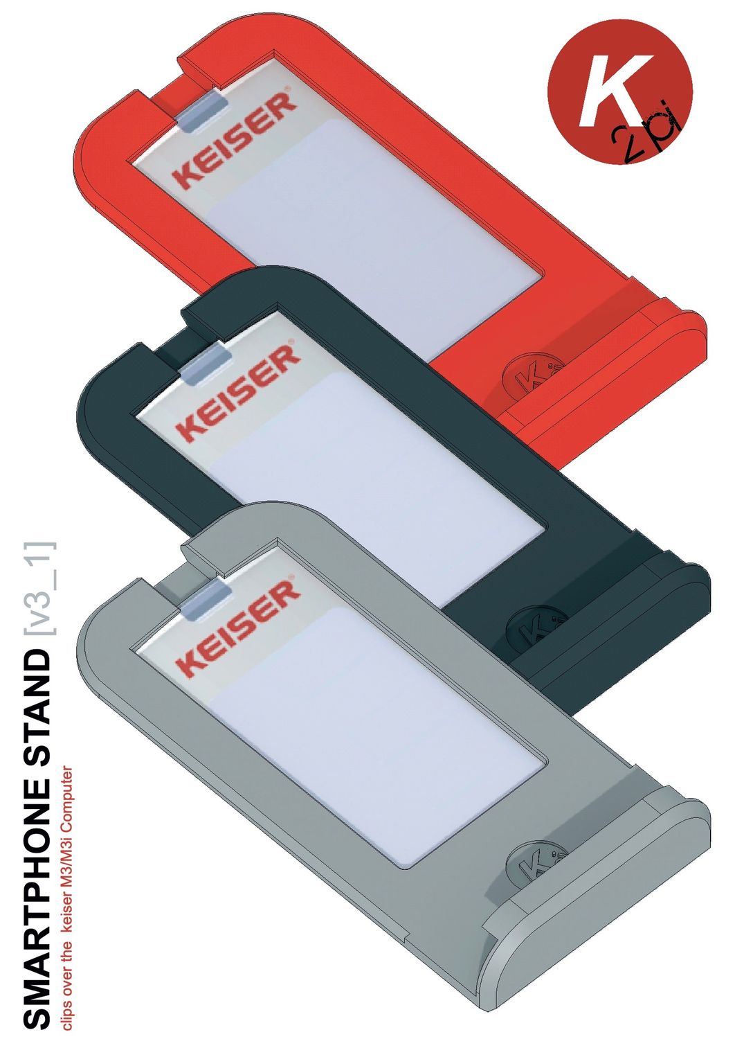 Keiser computer Phone stand made to order
