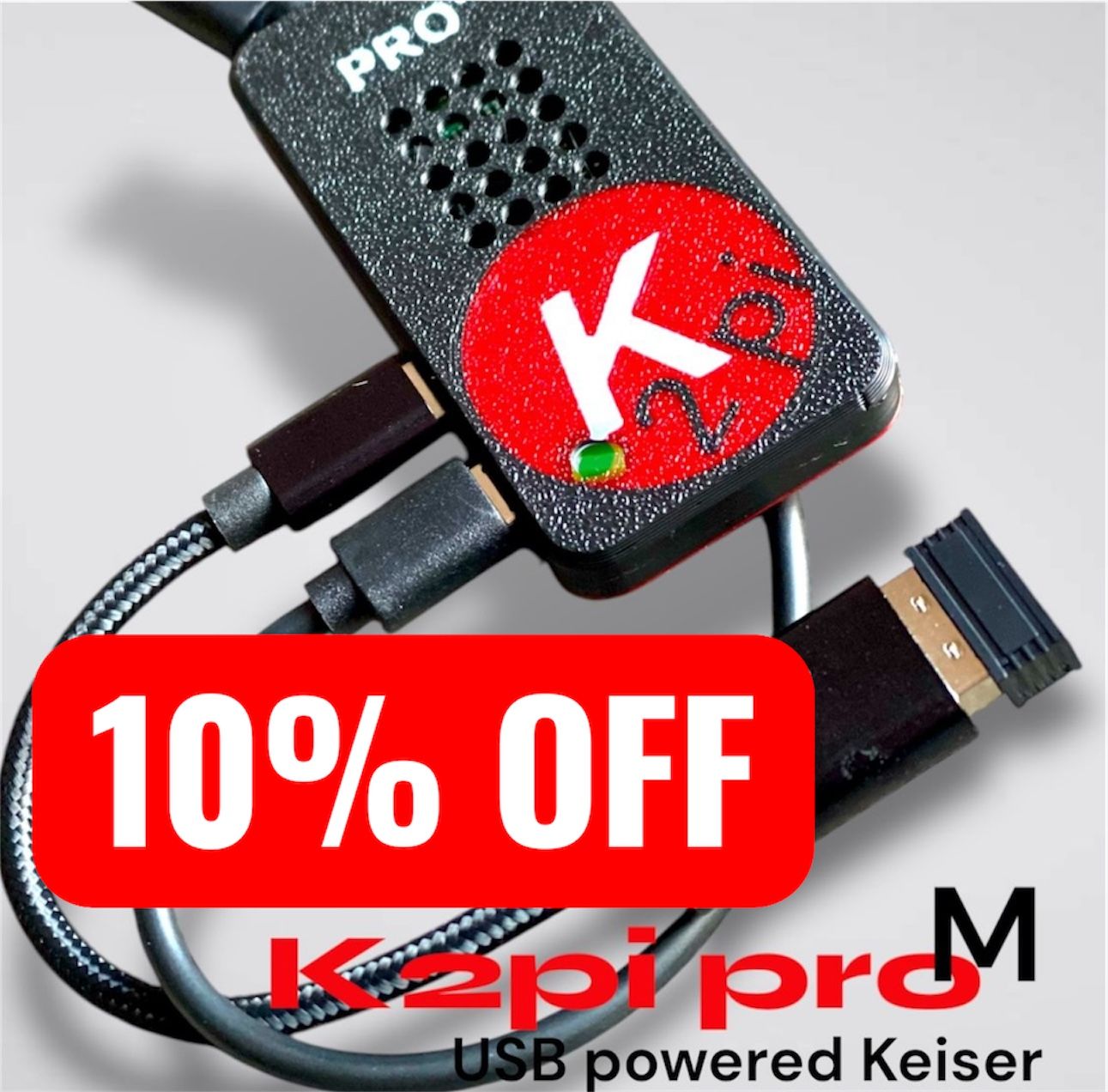 ‘K2pi PROm’ with ANT+ for original Keiser M3i computers only.
