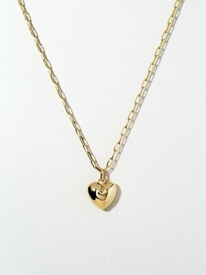 Puffed-Heart-Necklace