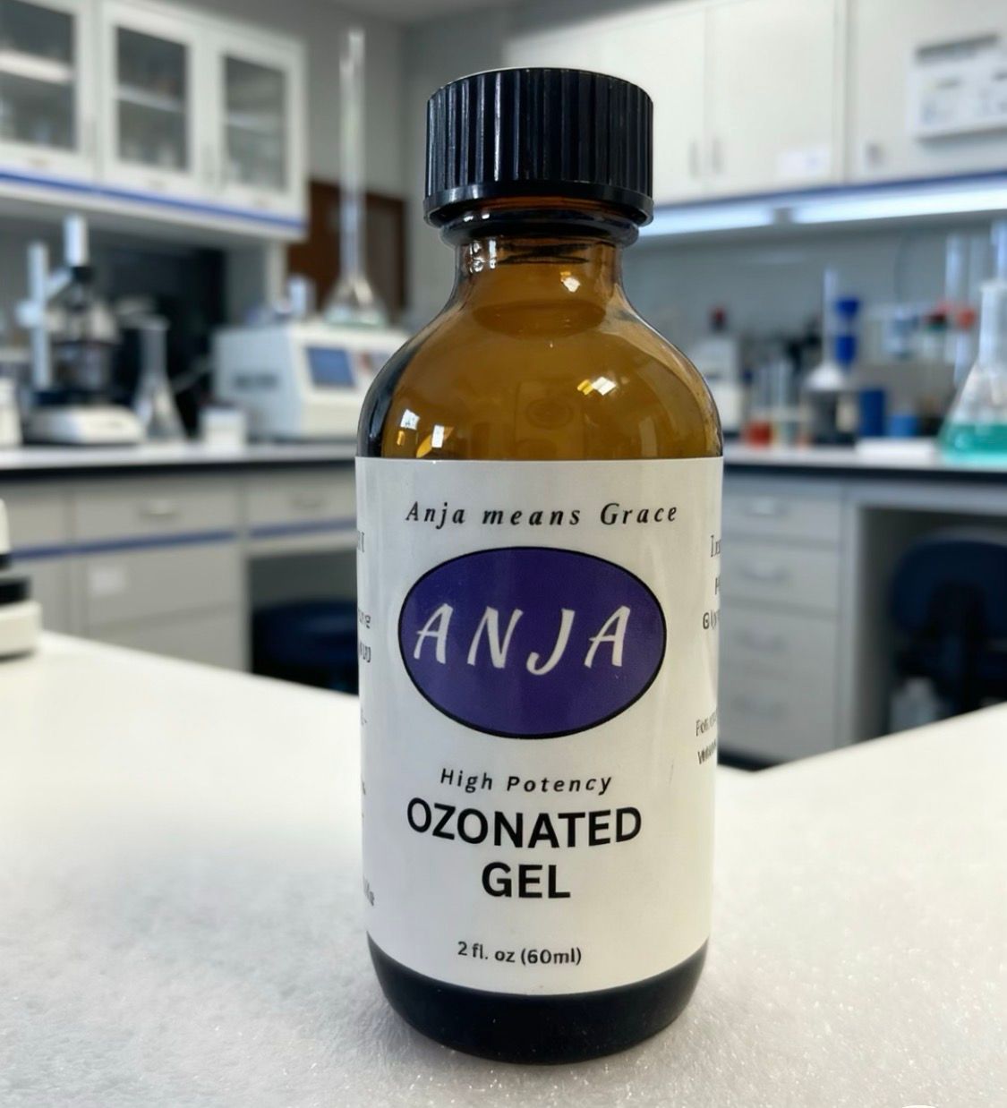 ANJA OZONATED GEL 60ml bottle