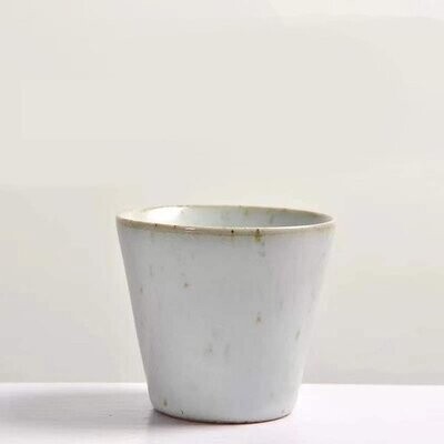 Gongfu White Iron Ceramic Teacup