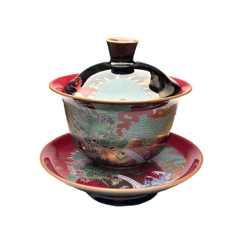 Gongfu Dragon Gaiwan & Saucer