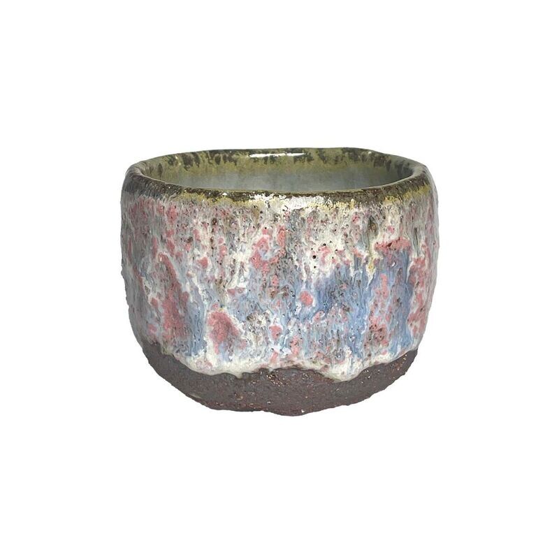 Rock Candy Shino Glaze Tea Cup