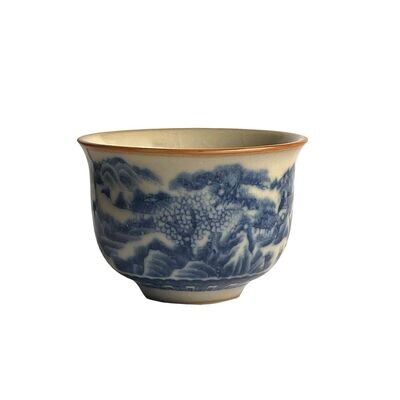 Little Village Ceramic Gong Fu Tea Cup