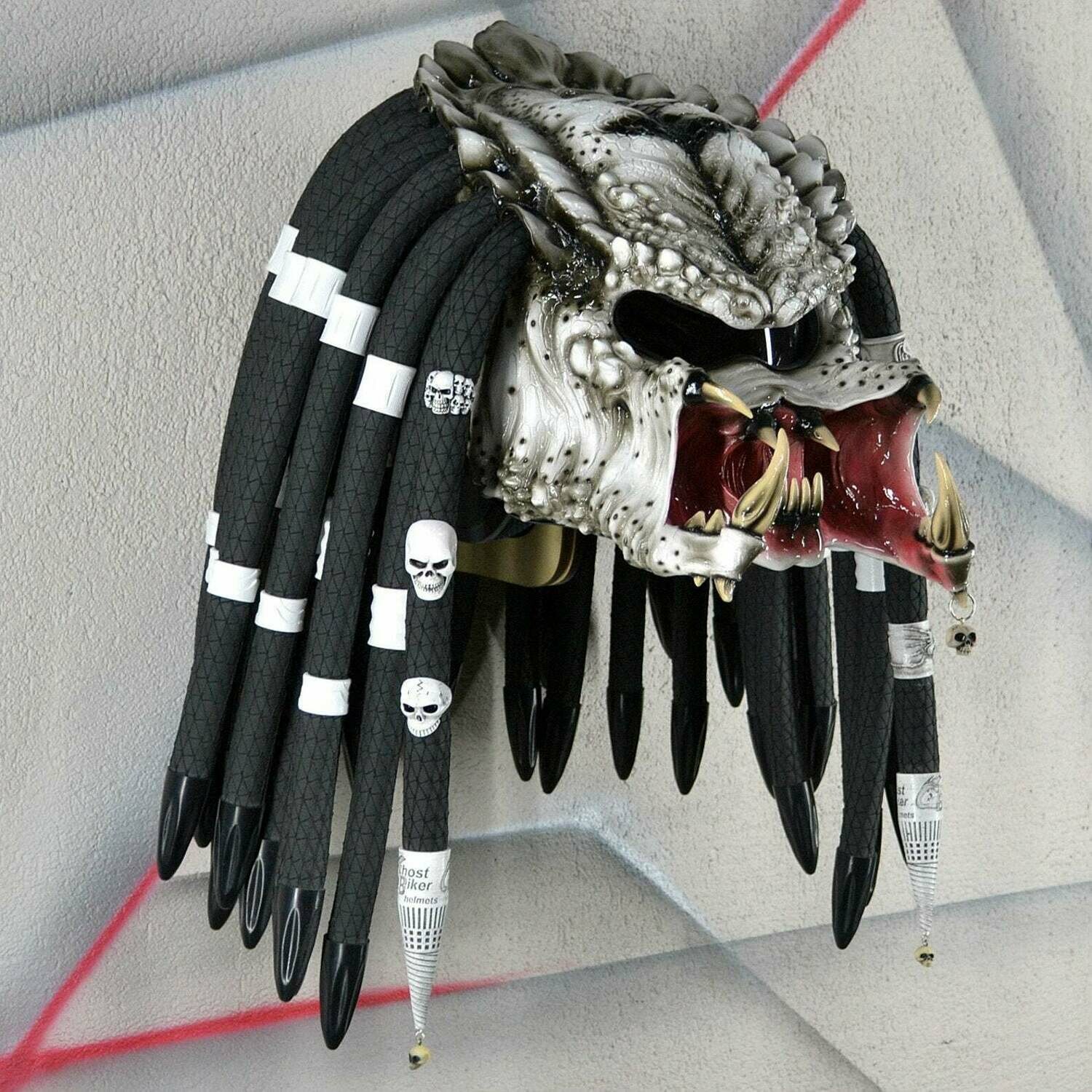 Predator motorcycle helmet – GhostBikerHelmets – Unique motorcycle helmets