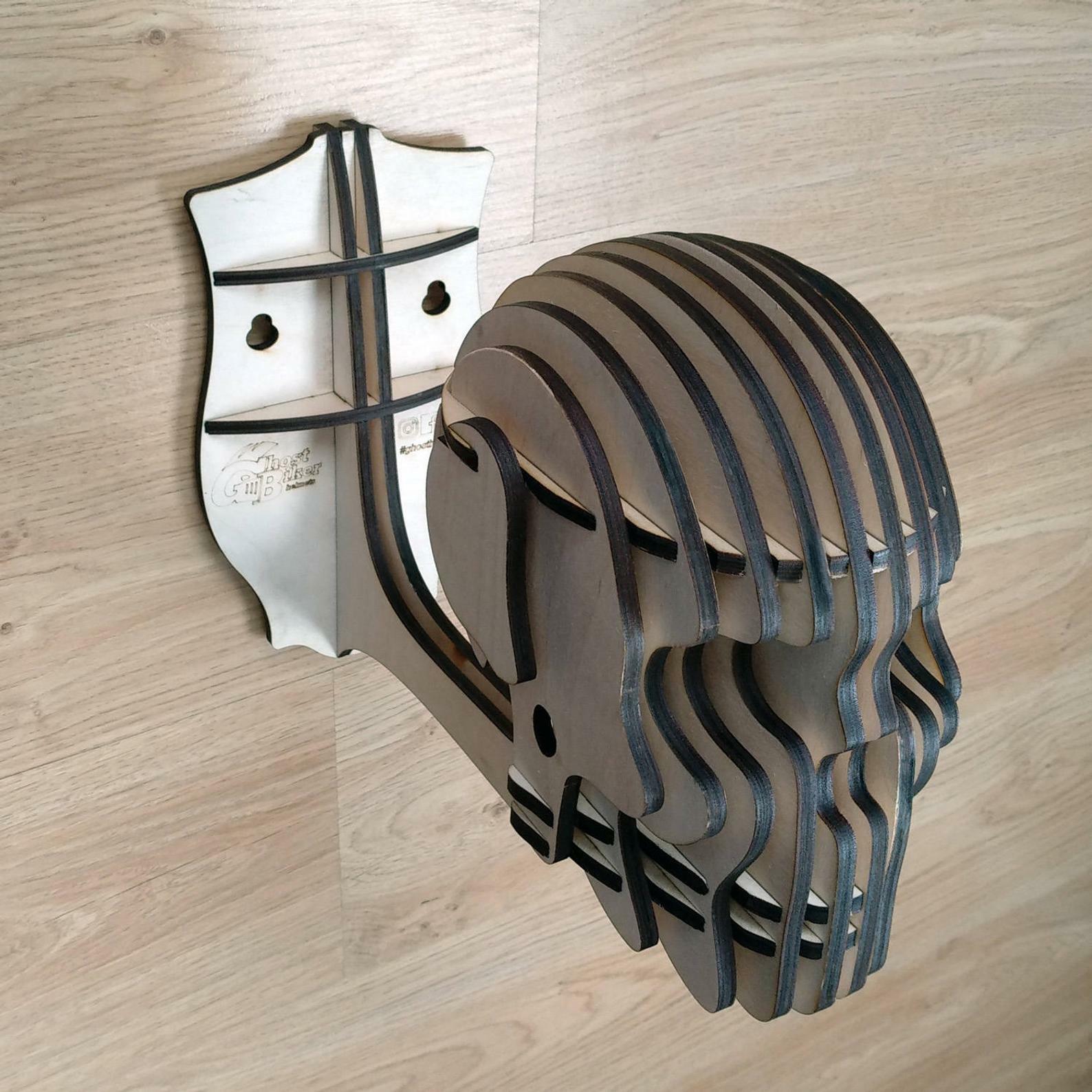 Skull helmet wall mount. Hanger for motorcycle helmet. Helmet stand. Helmet  rack. Helmet holder – Predator motorcycle helmet – GhostBikerHelmets