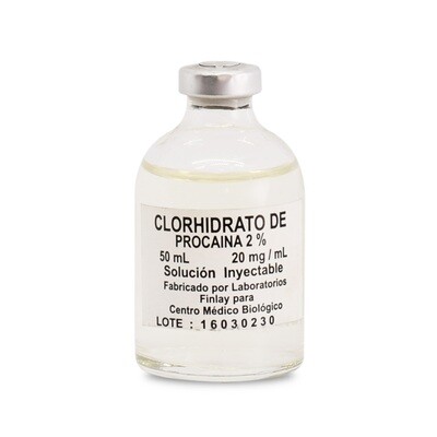 Clorhidrato de Procaina 2%