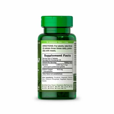 Spirulina 500 mg
