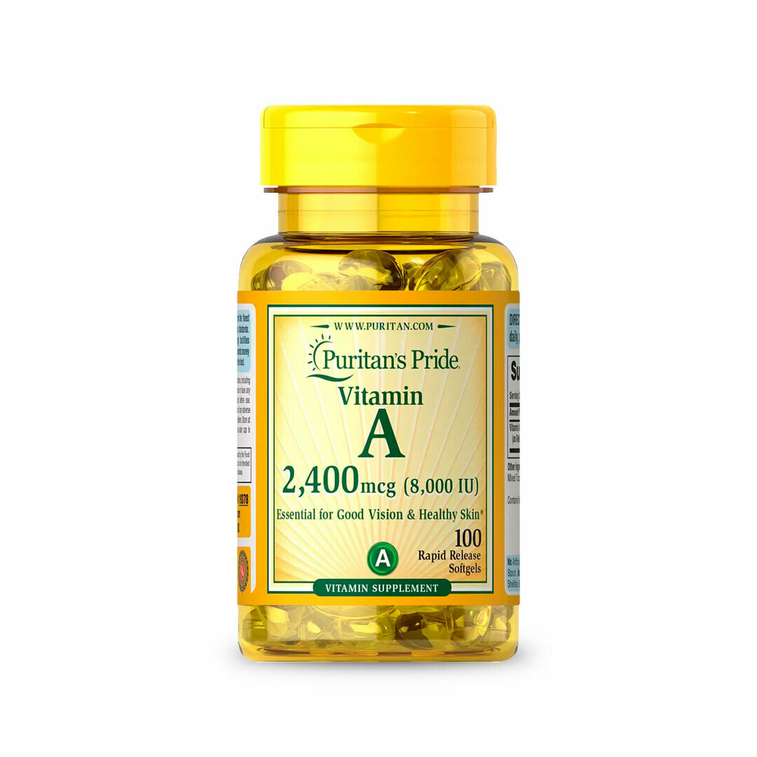 Vitamina A 8,000 IU