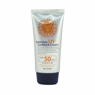 Intensive UV Sunblock Cream 70ml [3w clinic]