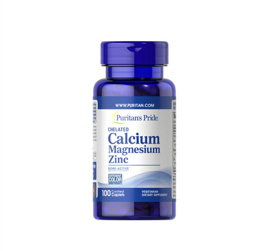 Calcium, Magnesium y Zinc 100 tab