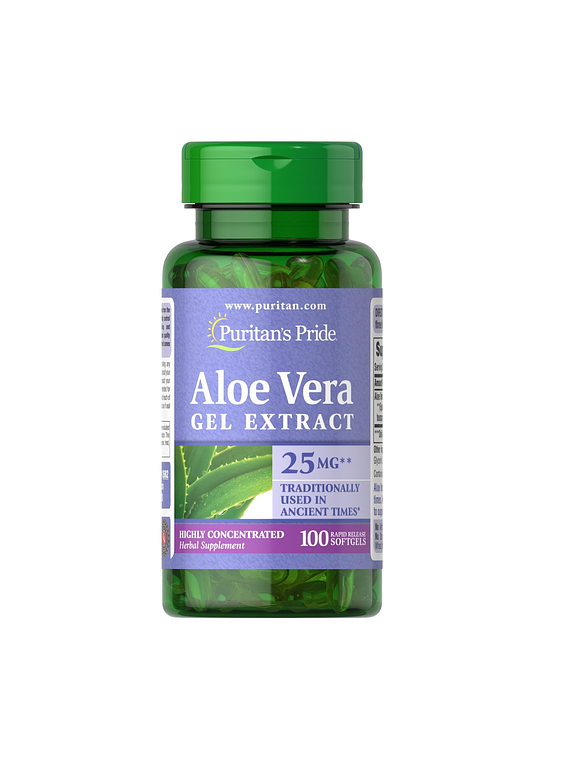 Aloe Vera 25 Mg x 100 cápsulas