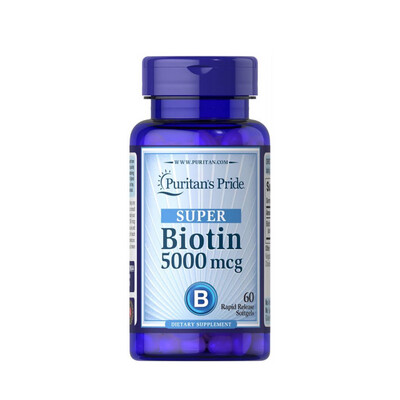 Biotin 5000 Mcg 60 Caps