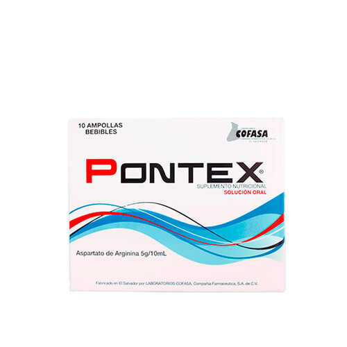 Arginina Pontex (Cofasa) 10 Ampollas