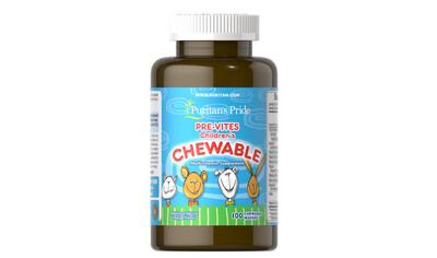 Pre-vites Children’s Chewable 100 Tabletas Vitaminas Para Niños