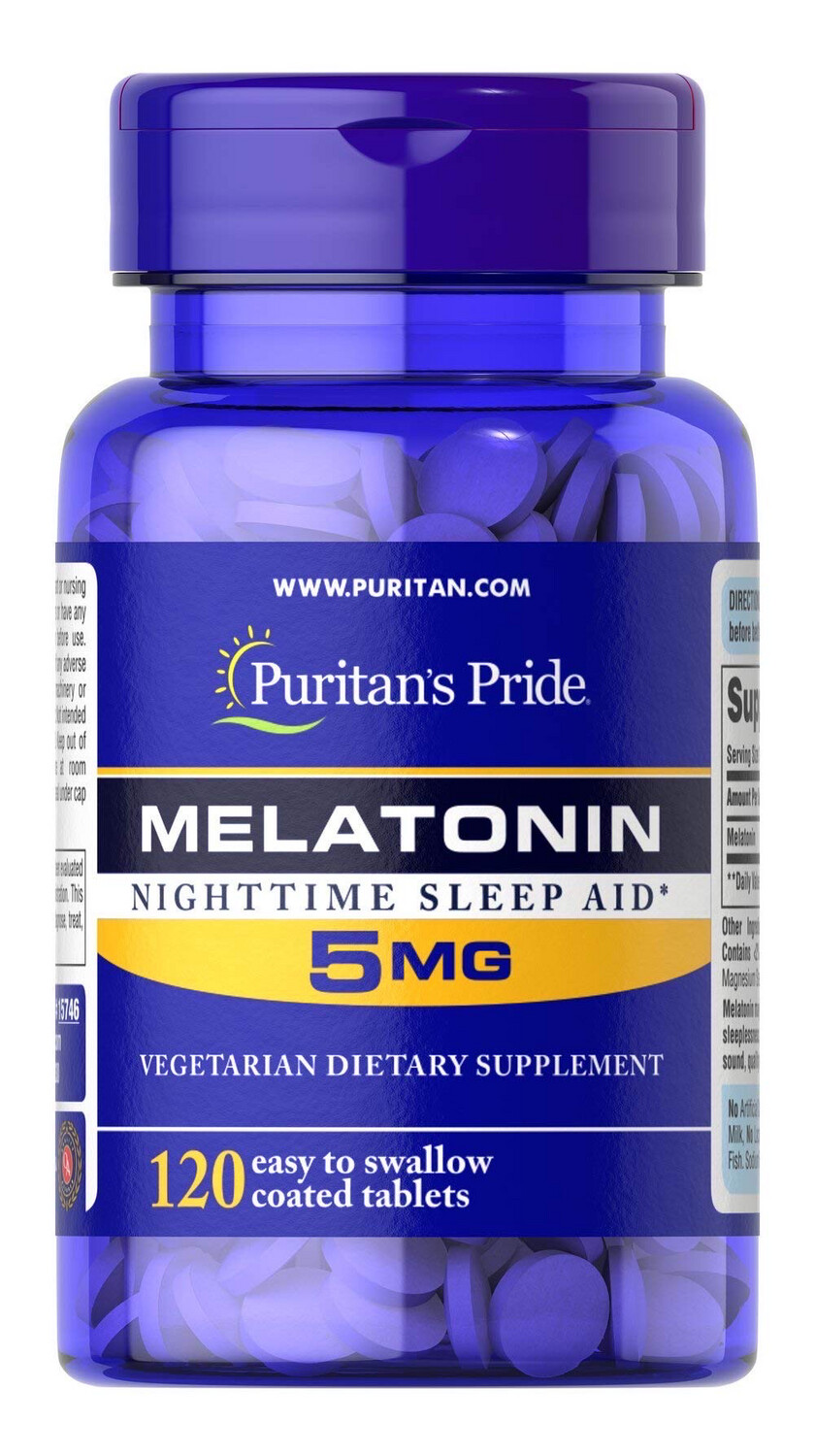 Melatonina 5 Mg x 120 Tabletas