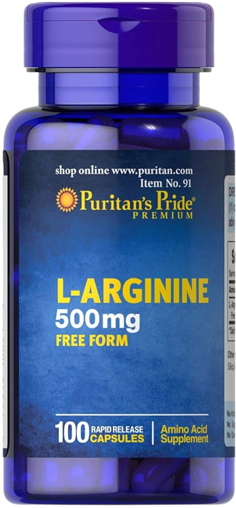 L-Arginina 500 mg x 100 caps