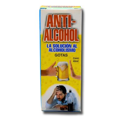 Anti-Alcohol gotas