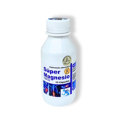 Super Magnesio 15 cápsulas