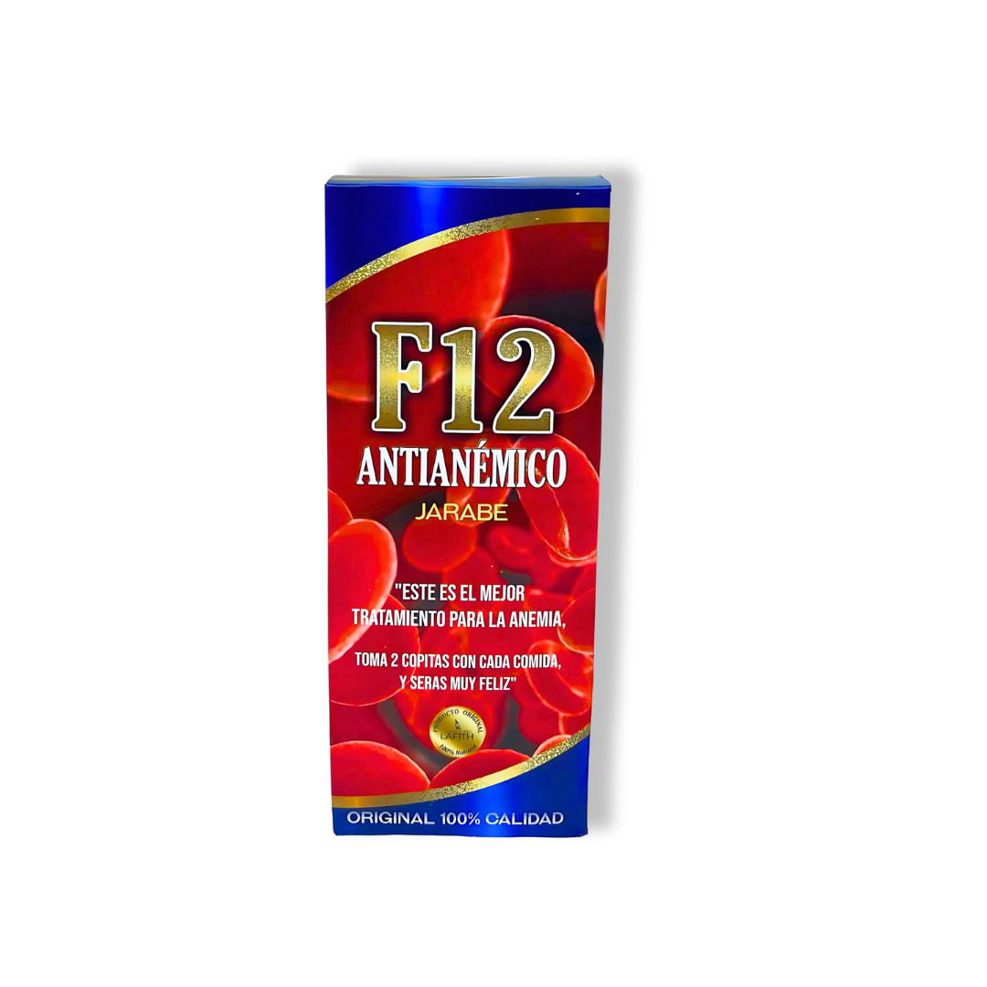 F-12 Antianémico jarabe 120ml, tamaño: F-12 Antianemico 240ml