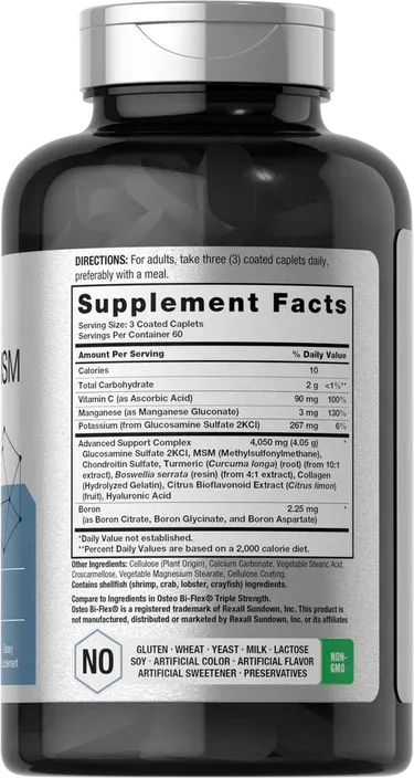 GLUCOSAMINE+MSM TURMERIC
