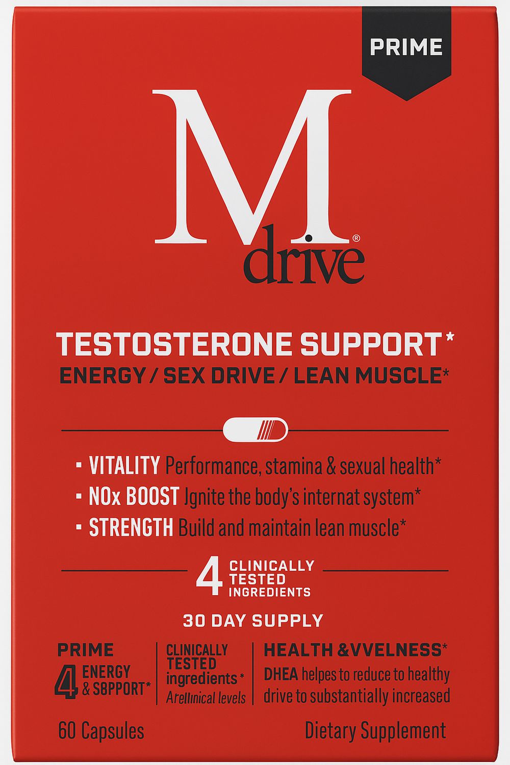 MDRIVE PRIME TESTOSTERONE SUPPORT