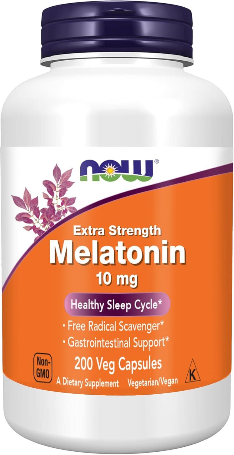 NOW MELATONIN EXTRA STRENGTH