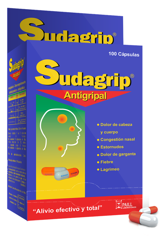 Sudagrip cápsulas Und