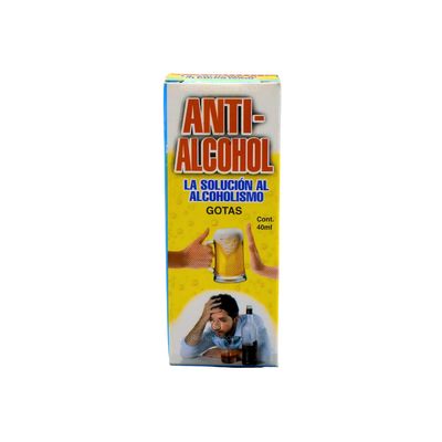 Anti-Alcohol gotas