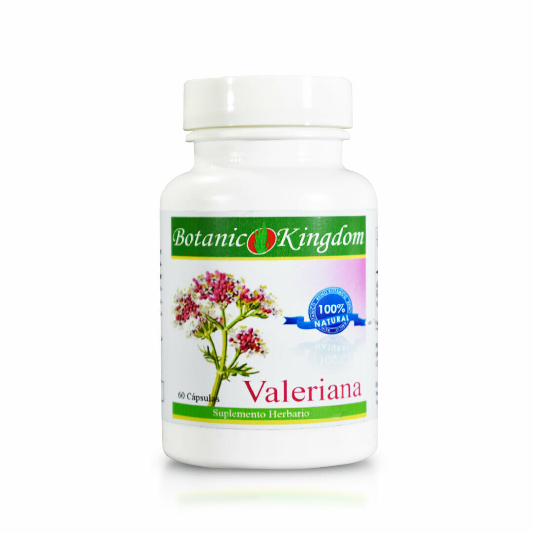 VLR-ANA | Valeriana 60 Cápsulas | Para el Sueño Natural | Reino Botánico Honduras