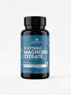 Magnesio Citrate 100 cápsulas