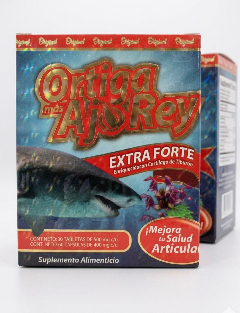 Ortiga Más Ajo Rey Extra Forte GN+VIDA M